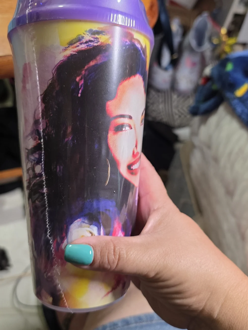 selena vibrant purple